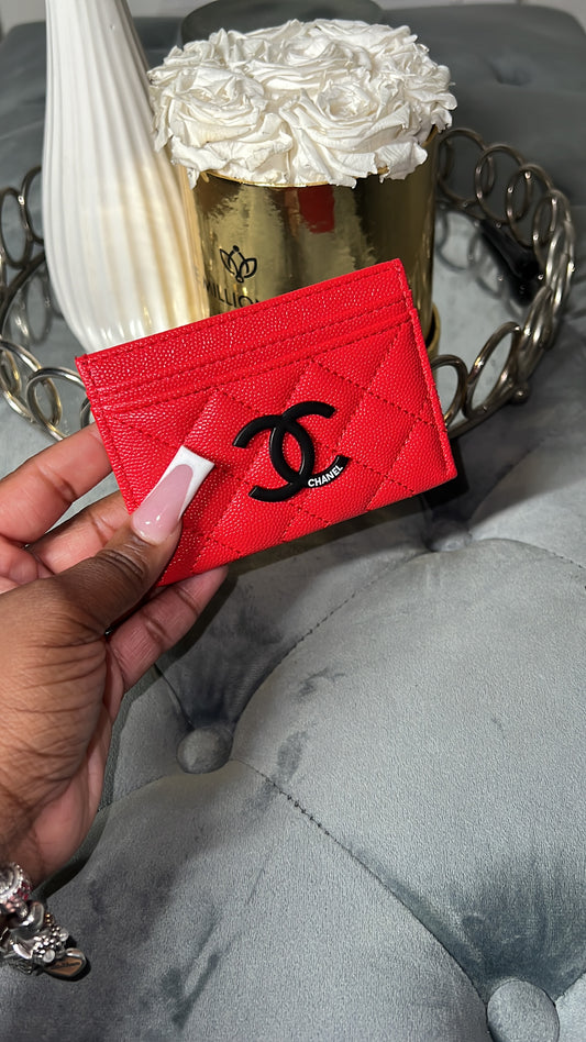 Sexy red card holder
