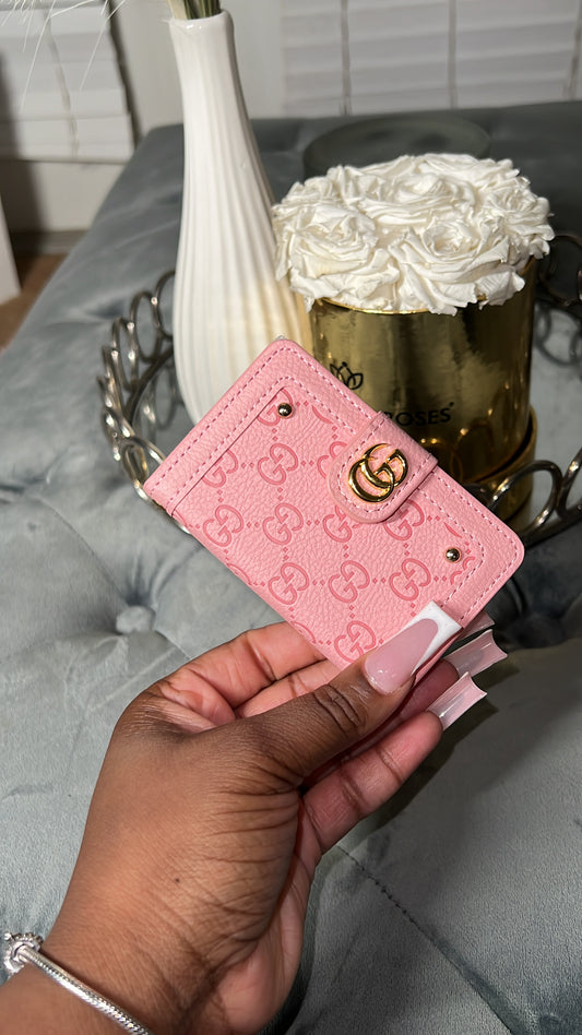 Pink Gs card holder. *restocked *