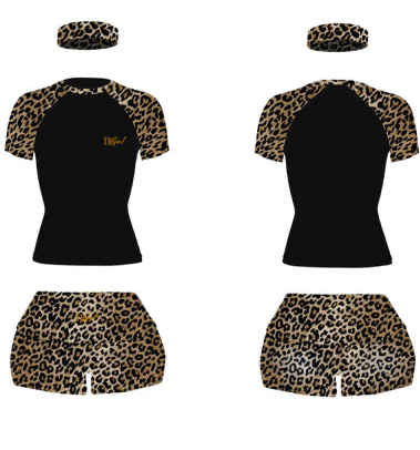 ITGirl Gone Wild “Black” Leopard Set