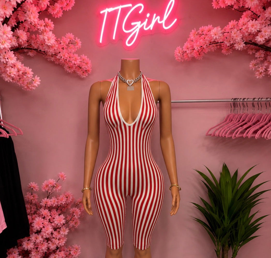 Stripe Romper