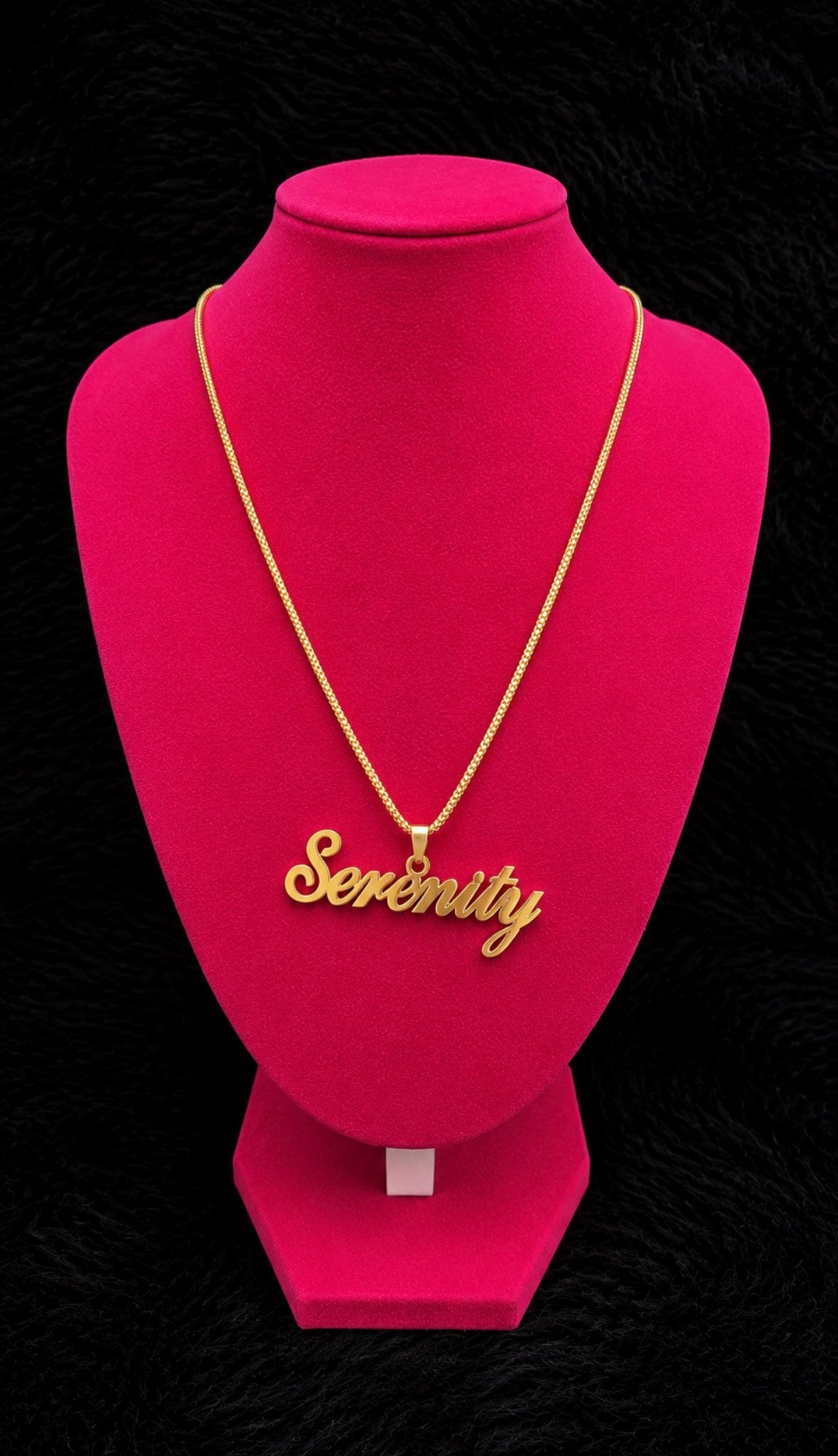 Custom Name Plate Necklace