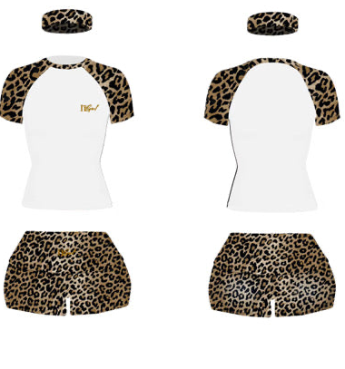 ITGirl Gone Wild “White” Leopard Set