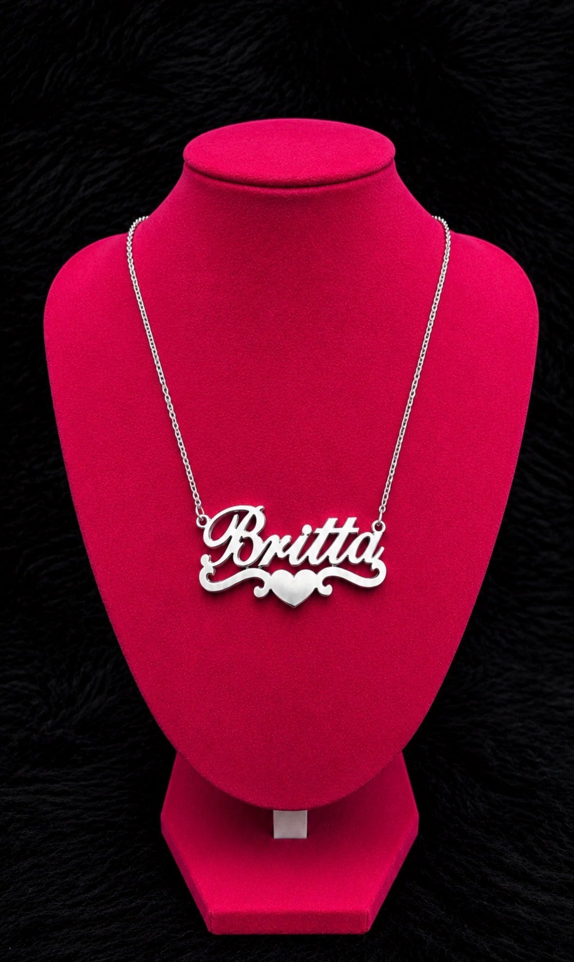 Custom Name Plate Necklace