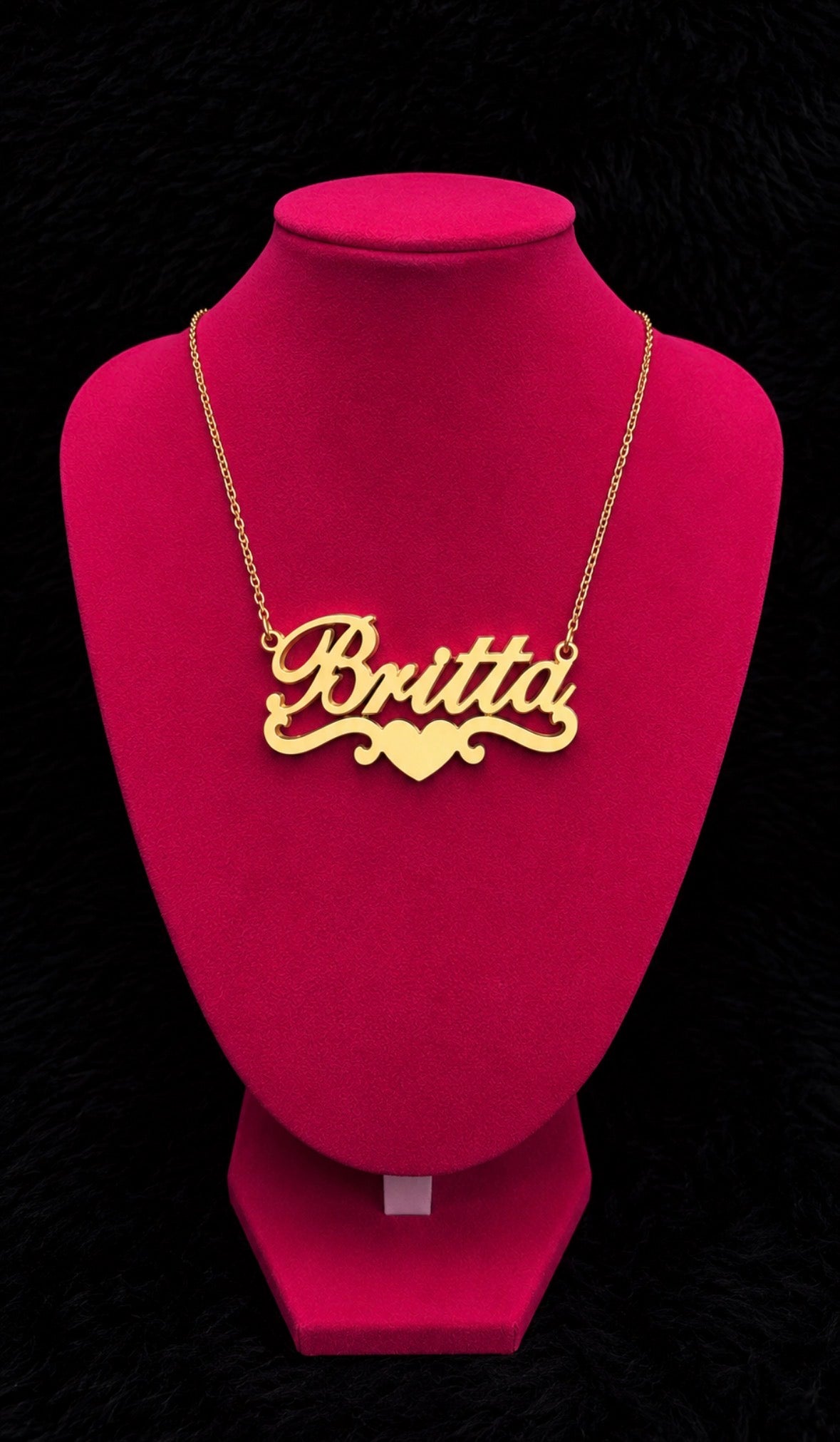 Custom Name Plate Necklace